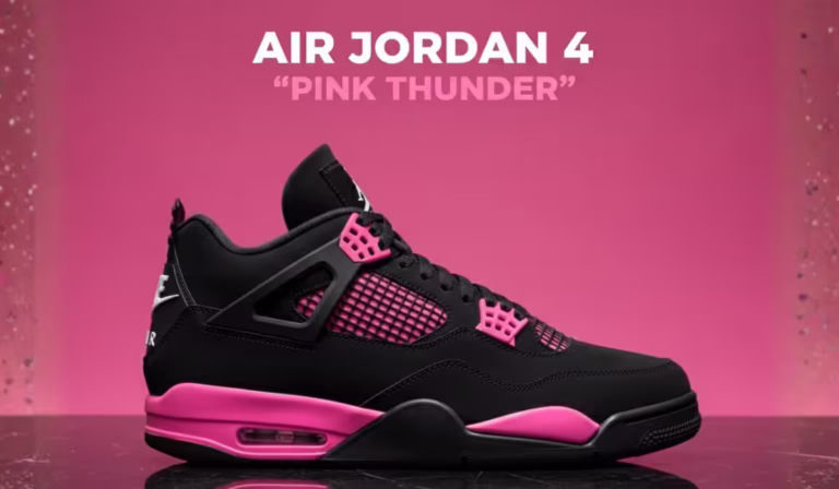 Air Jordan 4 Pink Thunder Heyecanı